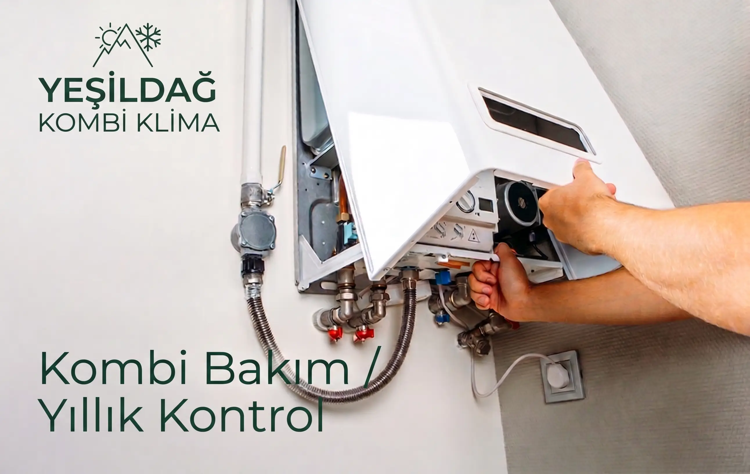 Kombi bakım ve yıllık kontrol işlemi